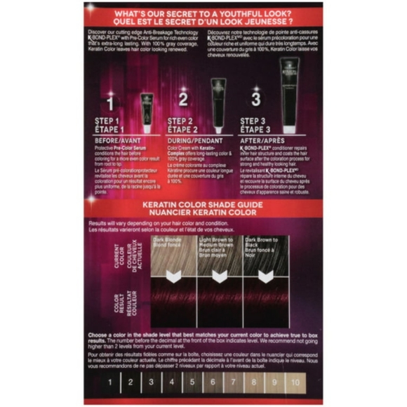Schwarzkopf Keratin Color Permanent Hair Color Cream, 1.8 Ruby Noir - Picture 3 of 4
